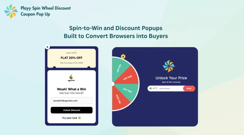 DesignOmate Announces Launch of PLAYY Spinwheel Discount Popup for Shopify Merchants
